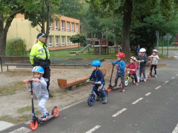 Praktický výcvik na dopravním hřišti