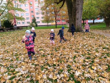 Říjen ve třídě sluníčko