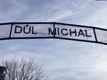 Návštěva dolu Michal