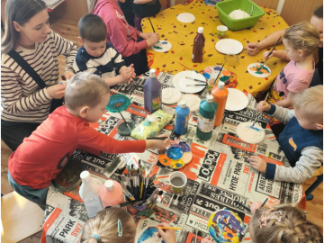 Velikonoční tvoření u Motýlků